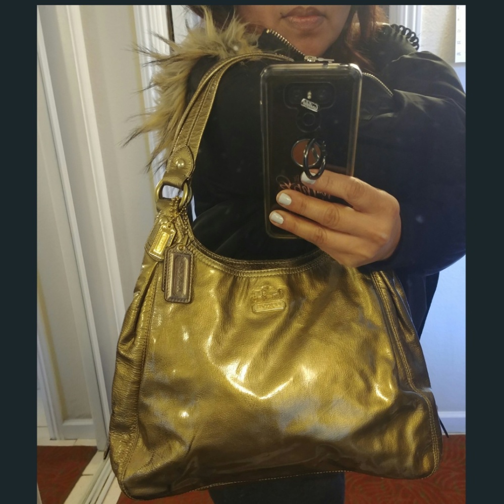 "Golden" Coach Bag